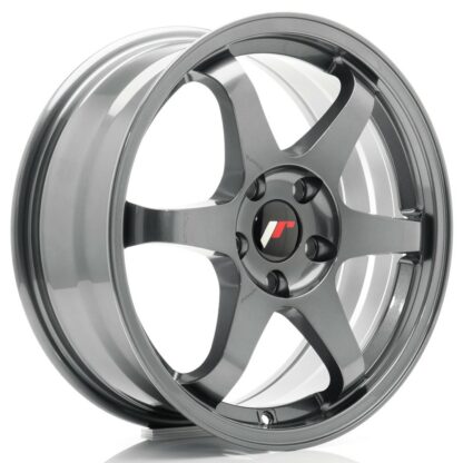 Japan Racing JR3 -vanteet – 17×7 – 4×100 – ET40 – Gun metal JR - Japan Racing