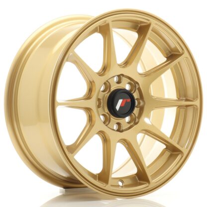 Japan Racing JR11 -vanteet – 15×7 – 4×100/4×108 – ET30 – Gold JR - Japan Racing