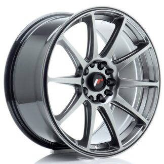 Japan Racing JR11 -vanteet – 18×8,5 – 5×114,3/5×120 – ET30 – Hyper Black Vanteet