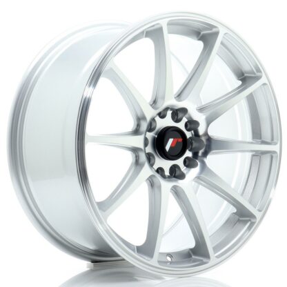 Japan Racing JR11 -vanteet – 18×8,5 – 5×114,3/5×120 – ET30 – Silver JR - Japan Racing