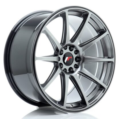 Japan Racing JR11 -vanteet – 19×9,5 – 5×114,3/5×120 – ET22 – Hyper Black JR - Japan Racing