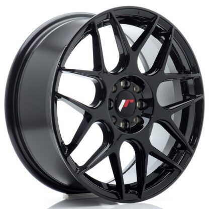 Japan Racing JR18 -vanteet - 17x7 - 4x100/4x108 - ET40 - Black