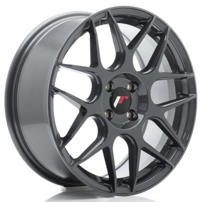 Japan Racing JR18 -vanteet – 17×7 – 4×100 – ET40 – Hyper Gray JR - Japan Racing