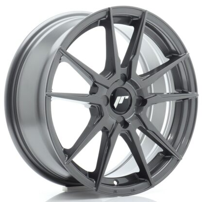 Japan Racing JR21 -vanteet – 17×7 – Custom – Hyper Gray JR - Japan Racing