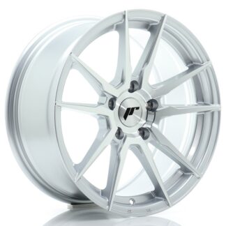 Japan Racing JR21 -vanteet – 17×8 – 5×100 – ET35 – Silver Vanteet