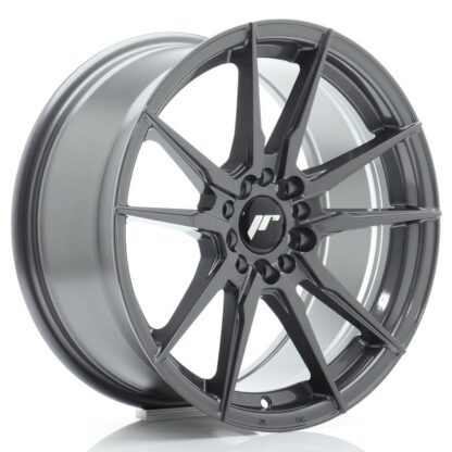 Japan Racing JR21 -vanteet – 17×8 – 5×108/5×112 – ET35 – Hyper Gray JR - Japan Racing