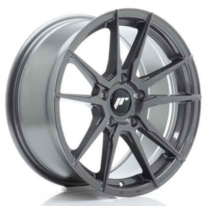 Japan Racing JR21 -vanteet – 17×8 – 5×120 – ET35 – Hyper Gray JR - Japan Racing