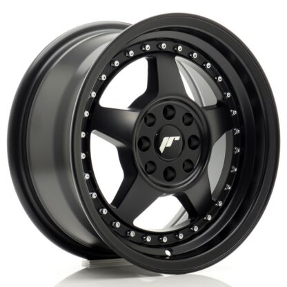 Japan Racing JR6 -vanteet – 15×7 – 4×100/4×108 – ET25 – Black JR - Japan Racing