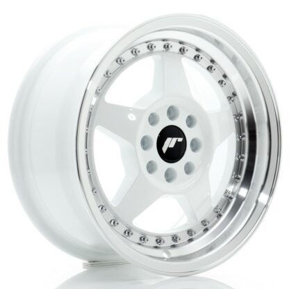 Japan Racing JR6 -vanteet – 15×7 – 4×100/4×108 – ET25 – White JR - Japan Racing