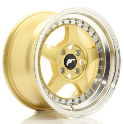 Japan Racing JR6 -vanteet – 15×8 – 4×100 – ET25 – Gold JR - Japan Racing