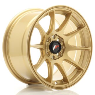 Japan Racing JR11 -vanteet – 15×8 – 4×100/4×108 – ET25 – Gold JR - Japan Racing