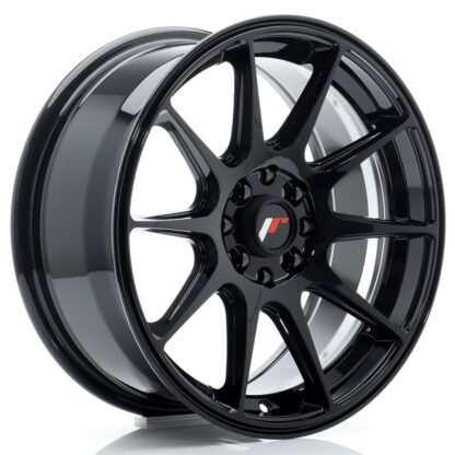 Japan Racing JR11 -vanteet – 16×7 – 5×100/5×114,3 – ET30 – Black JR - Japan Racing