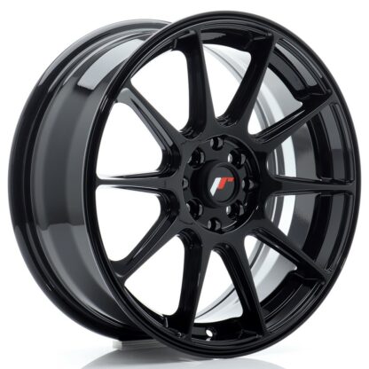 Japan Racing JR11 -vanteet – 17×7 – 4×100/4×108 – ET25 – Black JR - Japan Racing