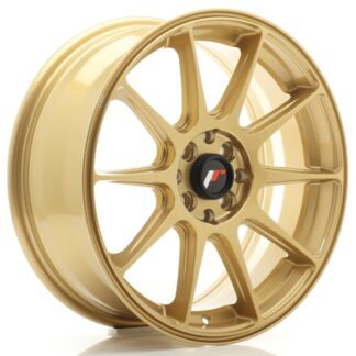 Japan Racing JR11 -vanteet – 17×7 – 4×100/4×114,3 – ET35 – Gold Vanteet