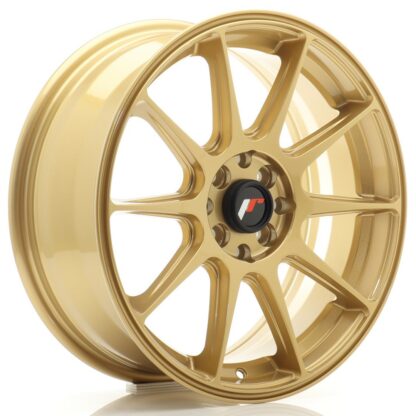 Japan Racing JR11 -vanteet – 17×7 – 4×100/4×114,3 – ET35 – Gold JR - Japan Racing