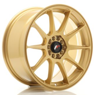 Japan Racing JR11 -vanteet – 17×8 – 5×100/5×108 – ET35 – Gold JR - Japan Racing