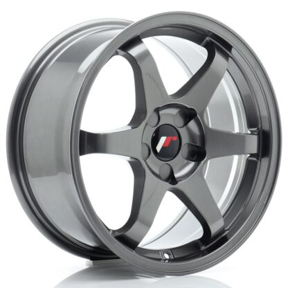 Japan Racing JR3 -vanteet – 17×8 – Custom – Gun metal JR - Japan Racing