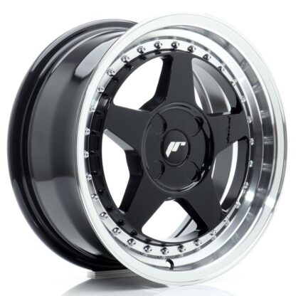 Japan Racing JR6 -vanteet – 16×7 – Custom – Black JR - Japan Racing