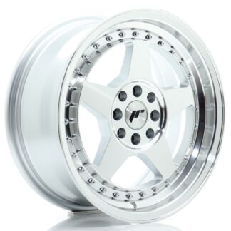 Japan Racing JR6 -vanteet – 16×7 – 4×100/4×108 – ET25 – Silver JR - Japan Racing