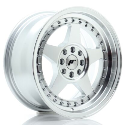 Japan Racing JR6 -vanteet – 16×8 – 4×100/4×108 – ET25 – Silver JR - Japan Racing