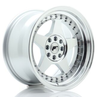 Japan Racing JR6 -vanteet – 16×9 – 4×100/4×108 – ET20 – Silver JR - Japan Racing