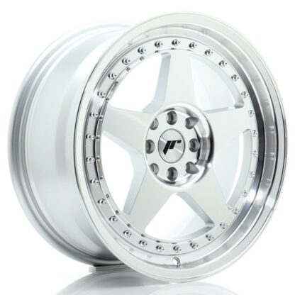 Japan Racing JR6 -vanteet – 17×8 – 4×100/4×114,3 – ET35 – Silver JR - Japan Racing