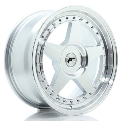 Japan Racing JR6 -vanteet – 17×8 – Custom – Silver JR - Japan Racing