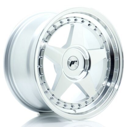 Japan Racing JR6 -vanteet – 17×9 – Custom – Silver JR - Japan Racing