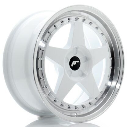 Japan Racing JR6 -vanteet – 18×8,5 – Custom – White JR - Japan Racing