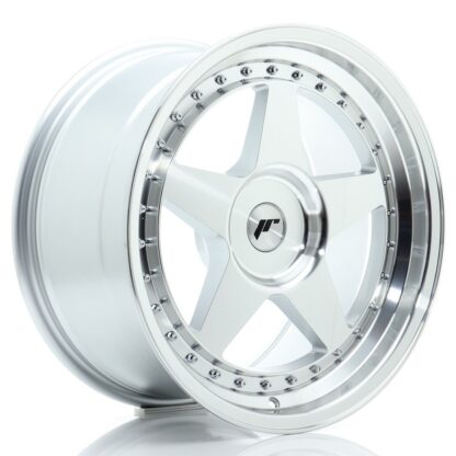 Japan Racing JR6 -vanteet – 18×9 – Custom – Silver JR - Japan Racing