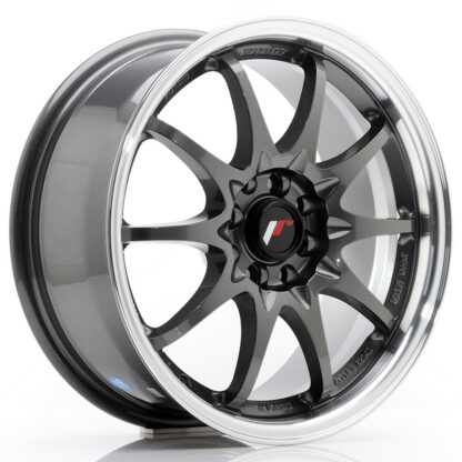 Japan Racing JR5 -vanteet – 16×7 – 5×100/5×114,3 – ET30 – Gun metal JR - Japan Racing