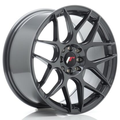 Japan Racing JR18 -vanteet - 17x8 - 5x100/5x114,3 - ET35 - Hyper Gray