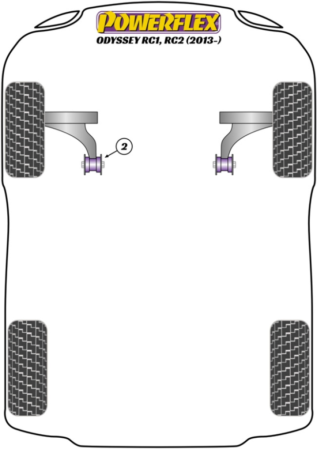Powerflex Road -puslasarjat – Honda Odyssey RC1, RC2 (2013 – on) Powerflex Road -puslasarjat - Honda Odyssey RC1, RC2 (2013 - on)