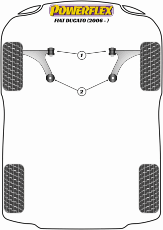 Powerflex Road -puslasarjat – Fiat Ducato (2006 – ON) Powerflex Road -puslasarjat - Fiat Ducato (2006 - ON)