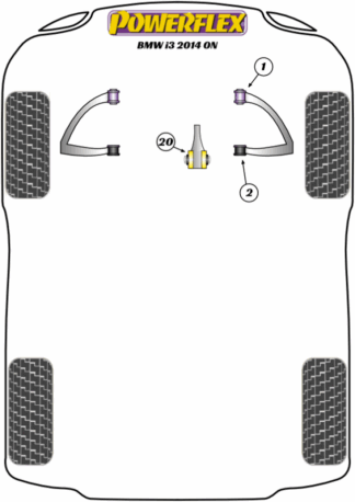 Powerflex Road -puslasarjat – BMW i3 (2013 – ON) Powerflex Road -puslasarjat - BMW i3 (2013 - ON)