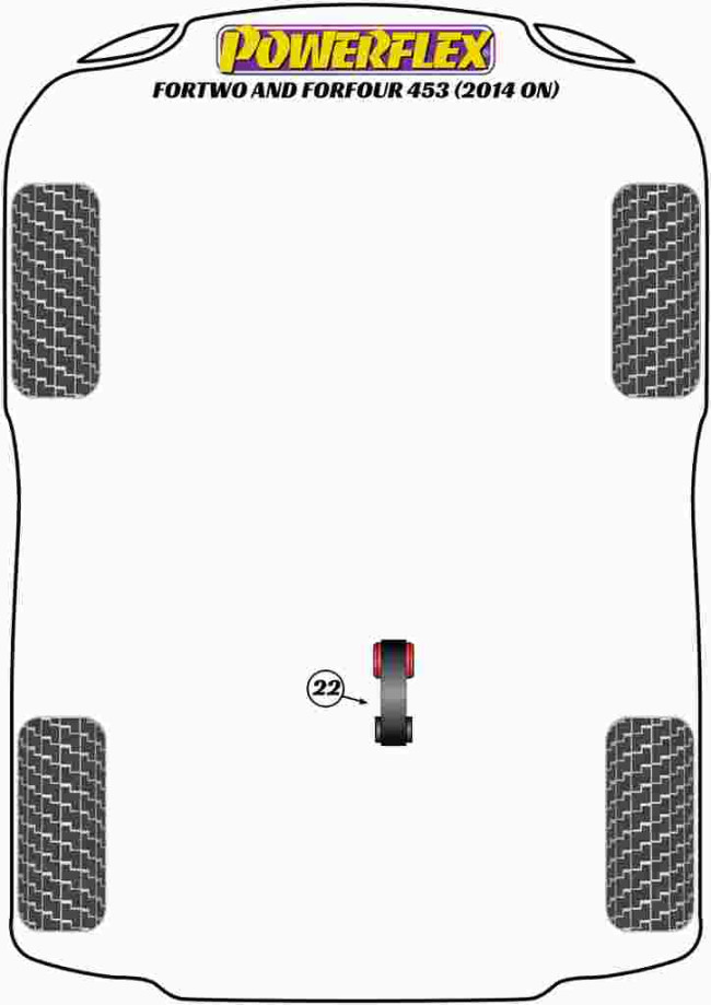Powerflex Road -puslasarjat – Smart ForTwo and ForFour 453 (2014 on) Powerflex Road -puslasarjat - Smart ForTwo and ForFour 453 (2014 on)