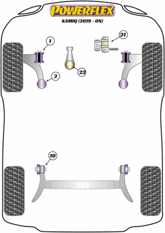 Powerflex Road -puslasarjat – Skoda Kamiq (2019-on) Powerflex Road -puslasarjat - Skoda Kamiq (2019-on)