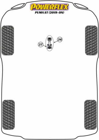 Powerflex Road -puslasarjat – Ford Puma ST (2019-on) Powerflex Road -puslasarjat - Ford Puma ST (2019-on)