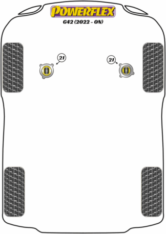 Powerflex Road -puslasarjat – BMW G42 (2022-ON) Powerflex Road -puslasarjat - BMW G42 (2022-ON)