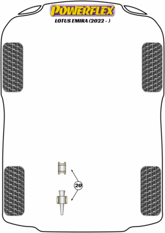 Powerflex Road -puslasarjat - Lotus Emira (2022 on)