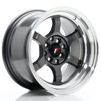Japan Racing JR12 -vanteet – 15×8,5 – 4×100/4×114,3 – ET13 – Gun metal Japan Racing JR12 -vanteet - 15x8,5 - 4x100/4x114,3 - ET13 - Gun metal