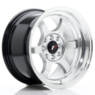 Japan Racing JR12 -vanteet – 15×8,5 – 4×100/4×114,3 – ET13 – Silver Japan Racing JR12 -vanteet - 15x8,5 - 4x100/4x114,3 - ET13 - Silver