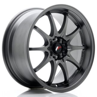 Japan Racing JR5 -vanteet – 17×8,5 – 5×100/5×114,3 – ET35 – Gun metal Japan Racing JR5 -vanteet - 17x8,5 - 5x100/5x114,3 - ET35 - Gun metal