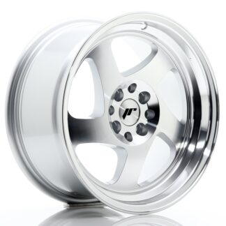 Japan Racing JR15 -vanteet – 16×8 – 4×100/4×108 – ET25 – Silver Japan Racing JR15 -vanteet - 16x8 - 4x100/4x108 - ET25 - Silver