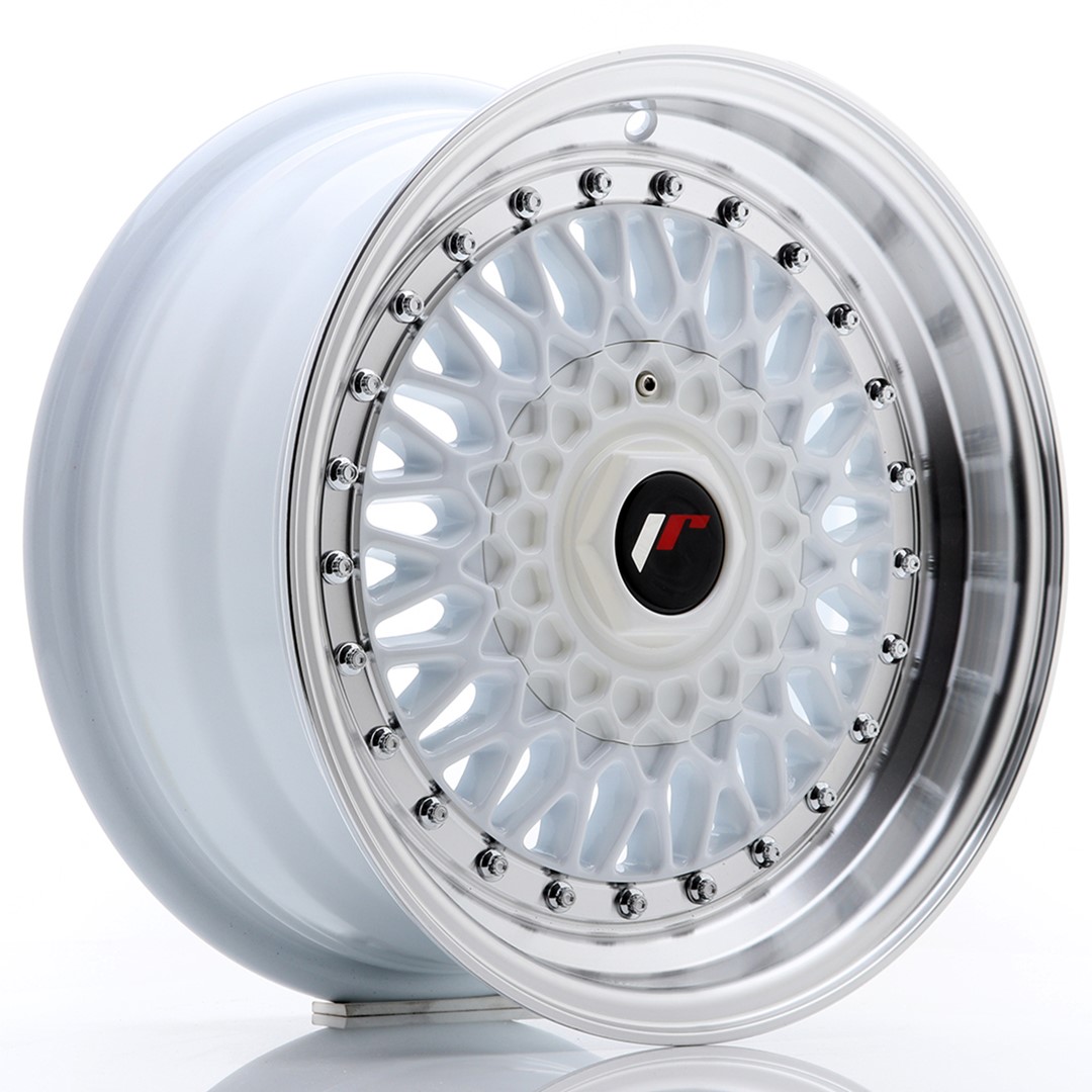 Japan Racing JR9 -vanteet – 15×7 – 4×100/4×108 – ET20 – White Japan Racing JR9 -vanteet - 15x7 - 4x100/4x108 - ET20 - White