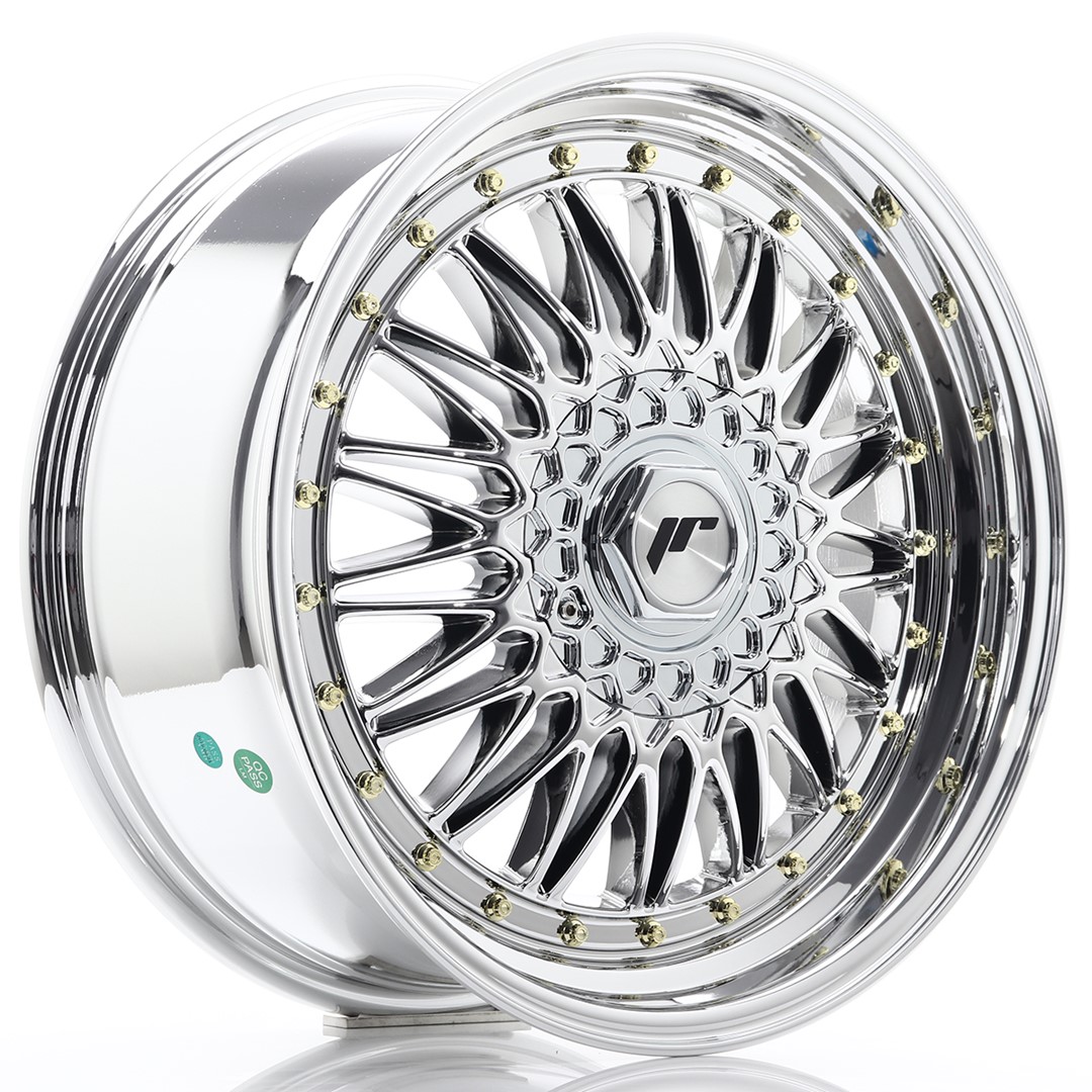 Japan Racing JR9 -vanteet – 18×8 – Custom – Chrome Japan Racing JR9 -vanteet - 18x8 - Custom - Chrome