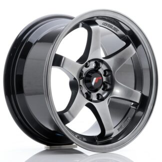 Japan Racing JR3 -vanteet - 15x8 - 4x100/4x108 - ET25 - Hyper Black