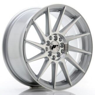 Japan Racing JR22 -vanteet – 17×8 – 4×100/4×114,3 – ET35 – Silver Japan Racing JR22 -vanteet - 17x8 - 4x100/4x114,3 - ET35 - Silver