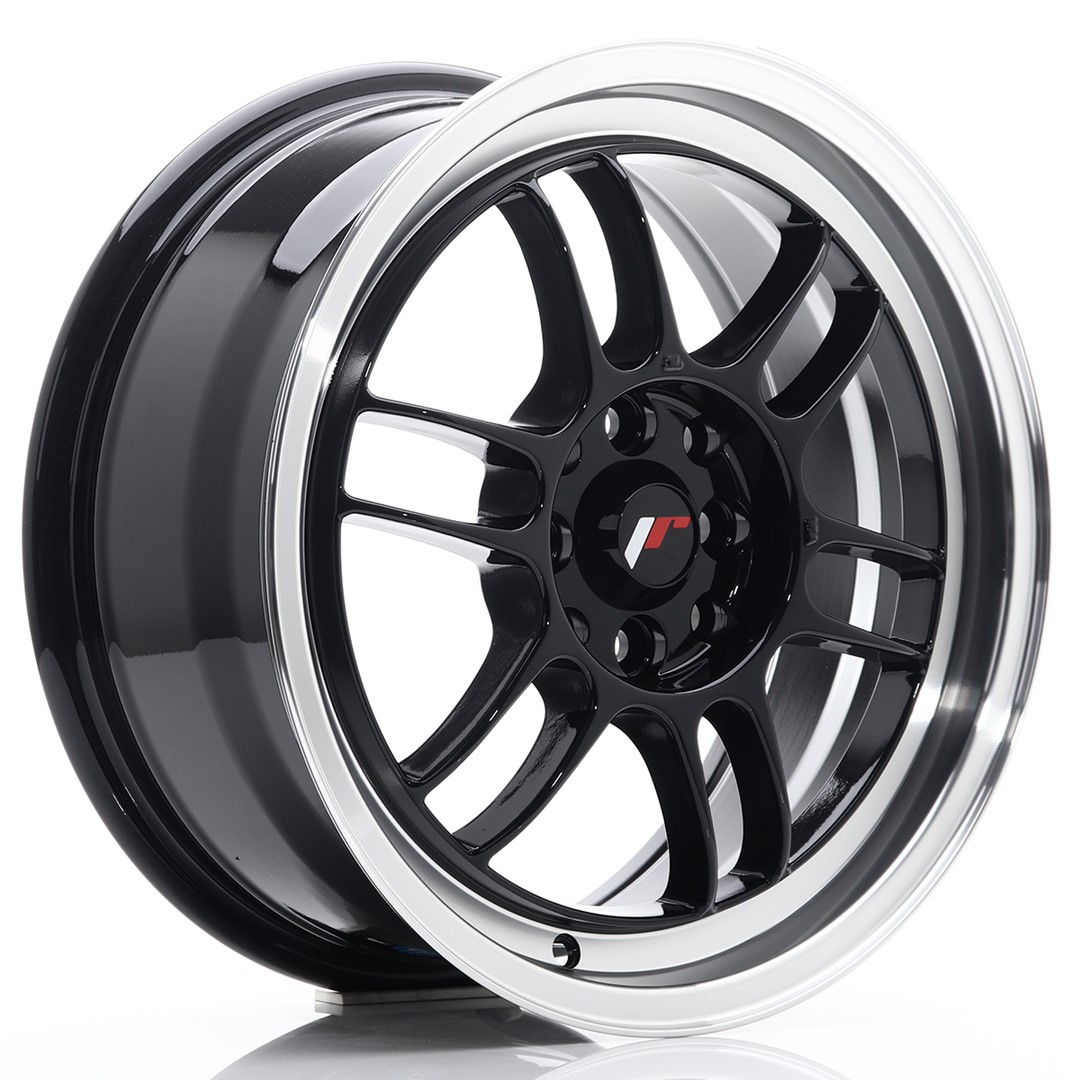Japan Racing JR7 -vanteet – 16×7 – 4×100/4×114,3 – ET38 – Black Japan Racing JR7 -vanteet - 16x7 - 4x100/4x114,3 - ET38 - Black