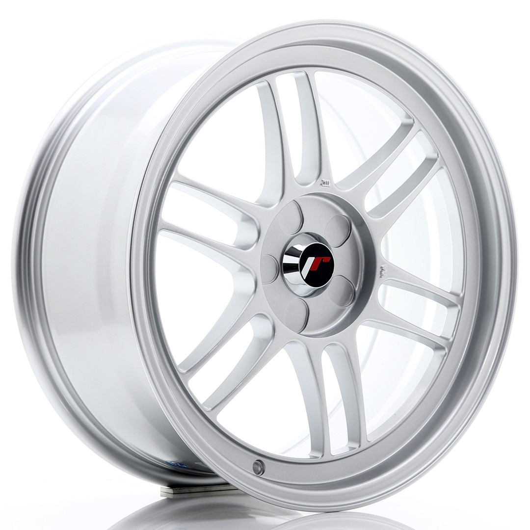 Japan Racing JR7 -vanteet – 18×8 – Custom – Silver Japan Racing JR7 -vanteet - 18x8 - Custom - Silver